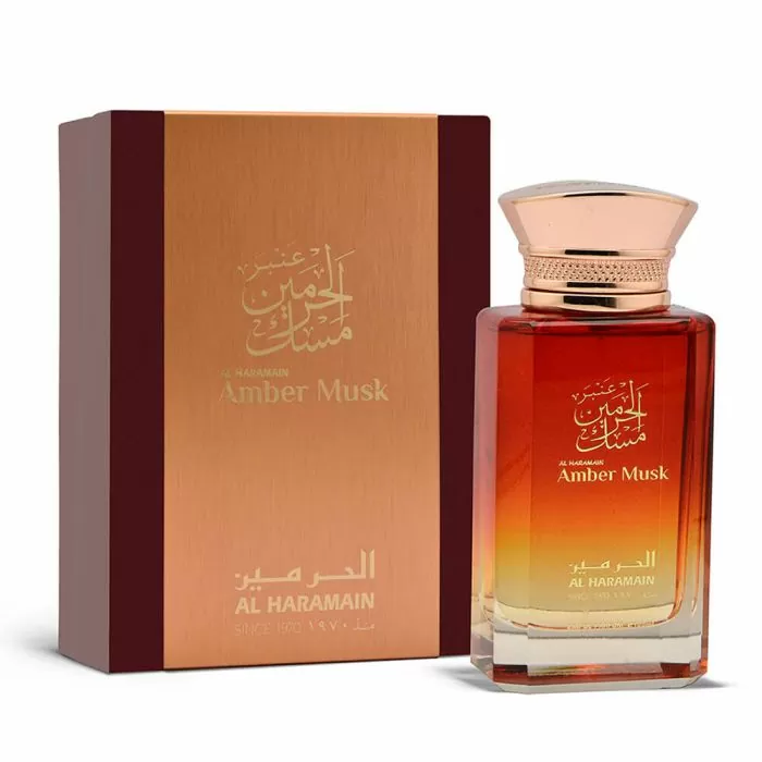 Árabe Al Haramain Amber Musk EDP 100ml Unisex Original