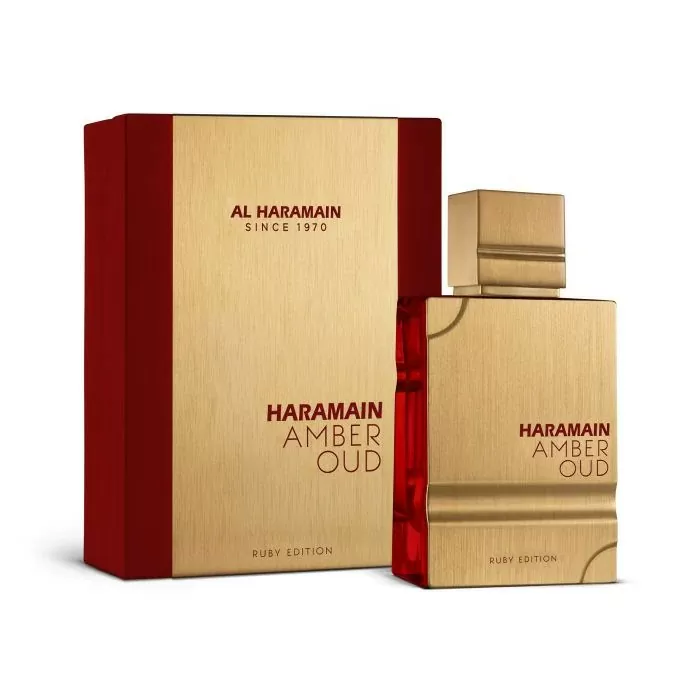 Árabe Al Haramain Amber Oud Ruby Edition EDP 60ml Unisex Original