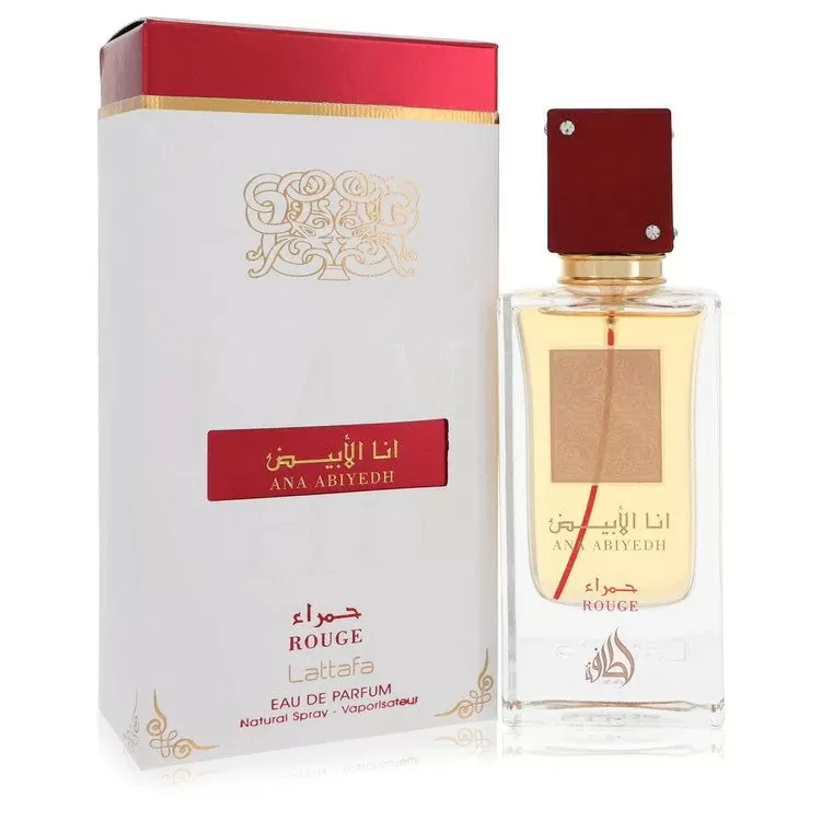 Perfume Lattafa Ana Abiyedh Rouge EDP 60ml Mujer Original