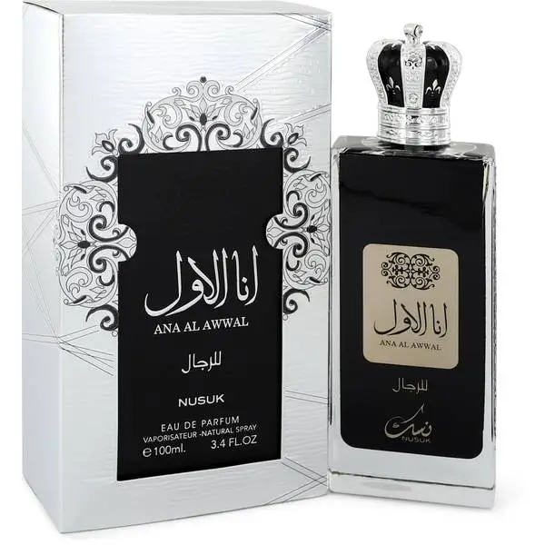 Perfume Nusuk Ana Al Awwal Black Eau de Parfum 100ml Unisex Original