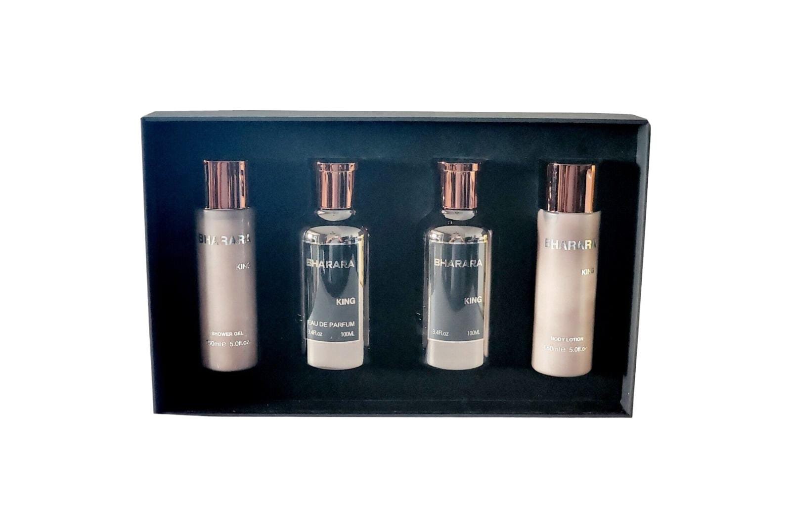 Estuche Bharara King De Bharara Beauty Eau de Parfum 4 Pcs 100ml Unisex Original