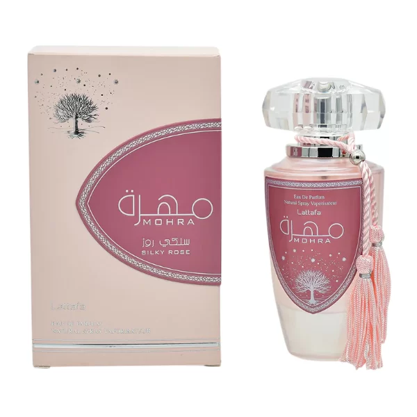 Perfume Lattafa Mohra Silky Rose EDP 100ml Mujer Original