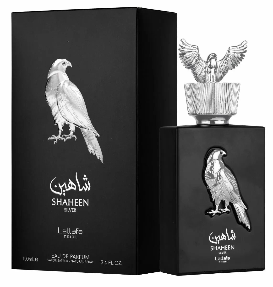Perfume Lattafa Shaheen Silver EDP 100ml Unisex Original