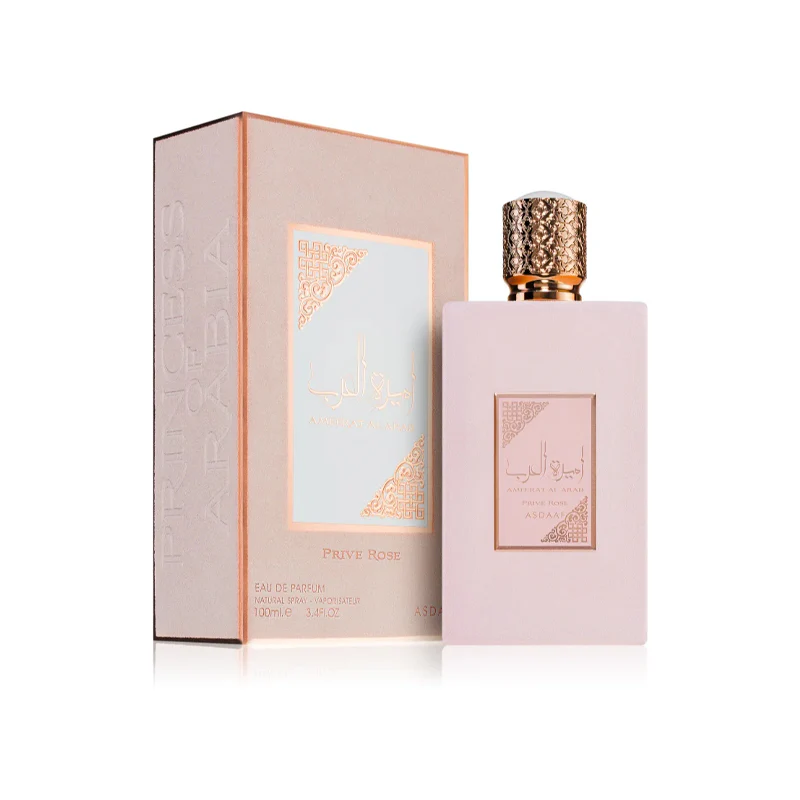 Perfume Ameerat Al Arab Asdaaf Prive Rose EDP 100ml Mujer Original