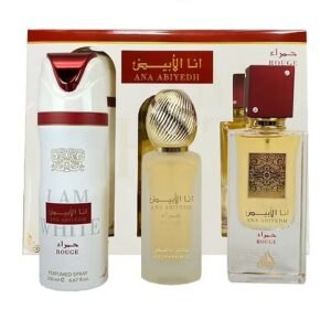 Estuche Lattafa Ana Abiyedh Rouge EDP 3 Piezas 60ml Unisex Original