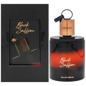 Descubre Armaf Black Saffron: cuero, vetiver y azafrán en una fragancia intensa y sofisticada para hombres con carácter.
