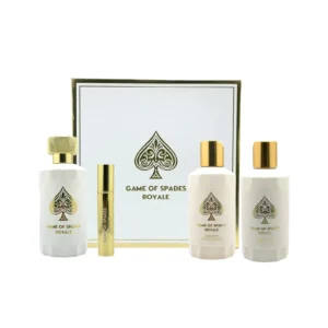 Estuche Game Of Spades Royale Jo Milano 4 Pzs Parfum 90ml Unisex Original