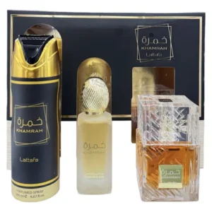 Perfume Estuche Lattafa Khamrah EDP 100ml Unisex Original
