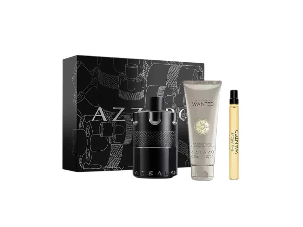 Estuche Azzaro The Most Wanted EDP Intense 3 Piezas 100ml Hombre Original