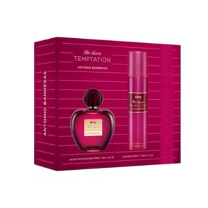 Estuche Antonio Banderas The Secret Tentation EDT 2 pzs 80ml Mujer Original