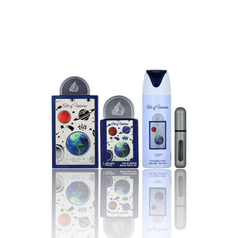 Lattafa Art Of Universe 4 Piezas Arabe