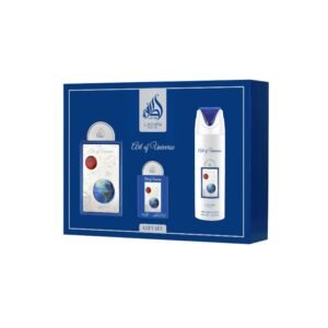 Estuche Lattafa Art Of Universe 4 Piezas EDP Unisex Original