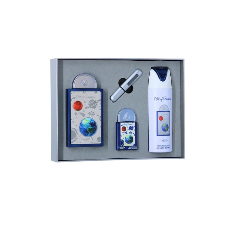 Lattafa Art Of Universe 4 Piezas Arabe Colombia