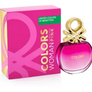 United Colors Woman Pink Benetton EDT 80ml Mujer Original