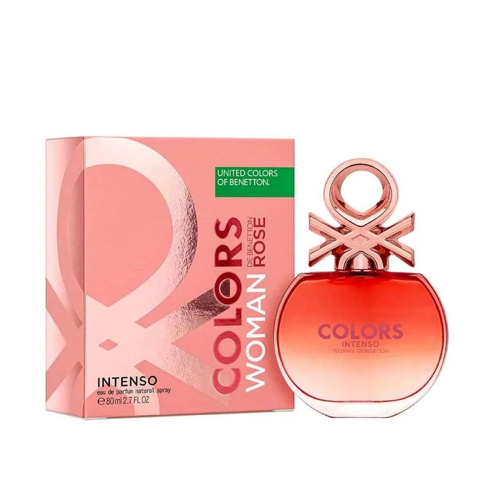Benetton United Colors Woman Rose Intenso EDP 80ml Mujer Original