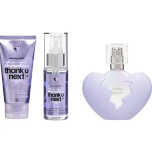 Ariana Grande Estuche Thank U Next 2.0 3 Pzs EDP 100ml Mujer Original