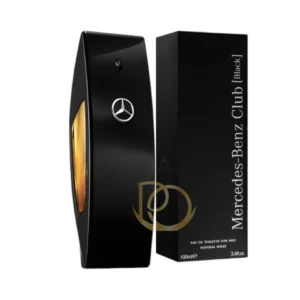 El perfume negro y elegante que captura la sofisticación de la noche en cada gota.