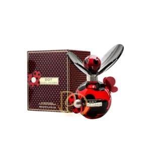 Perfume Dot Marc Jacobs con diseño de mariquita. Floral afrutado.