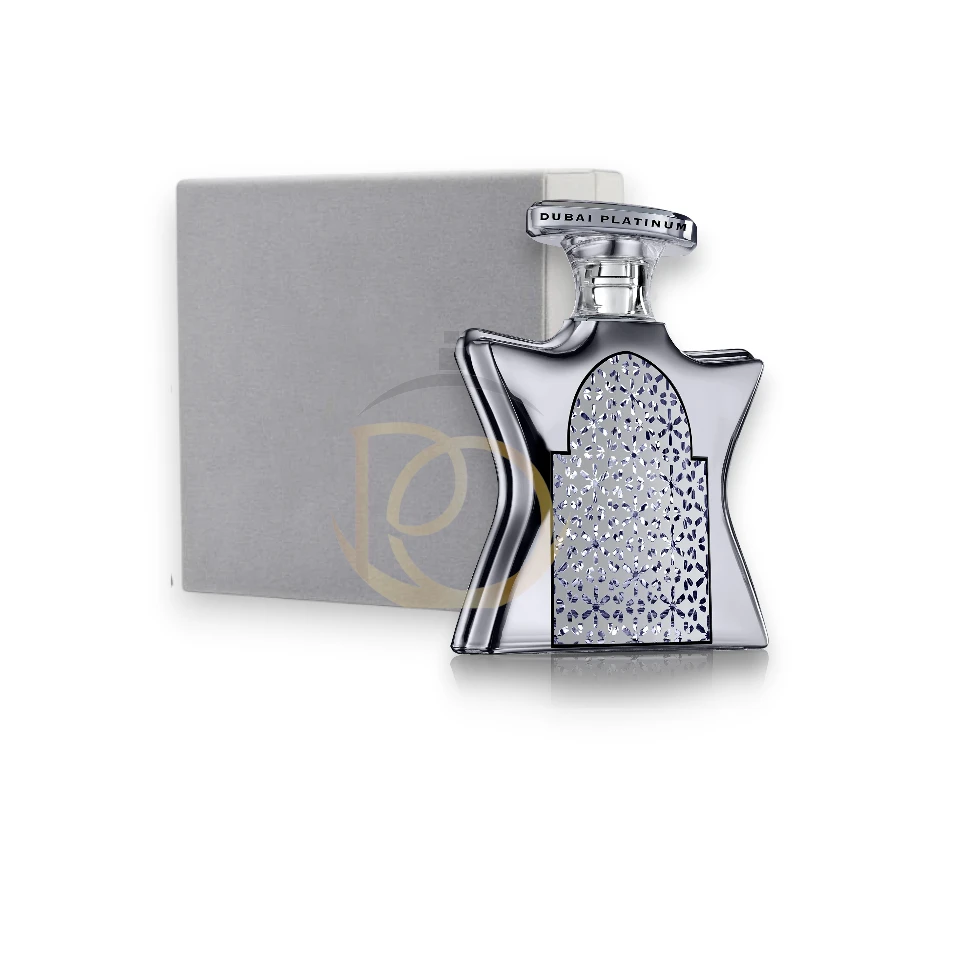 No 9 Dubai Platinum Bond: Éxito en una botella. Cardamomo, Vetiver y un toque de platino.