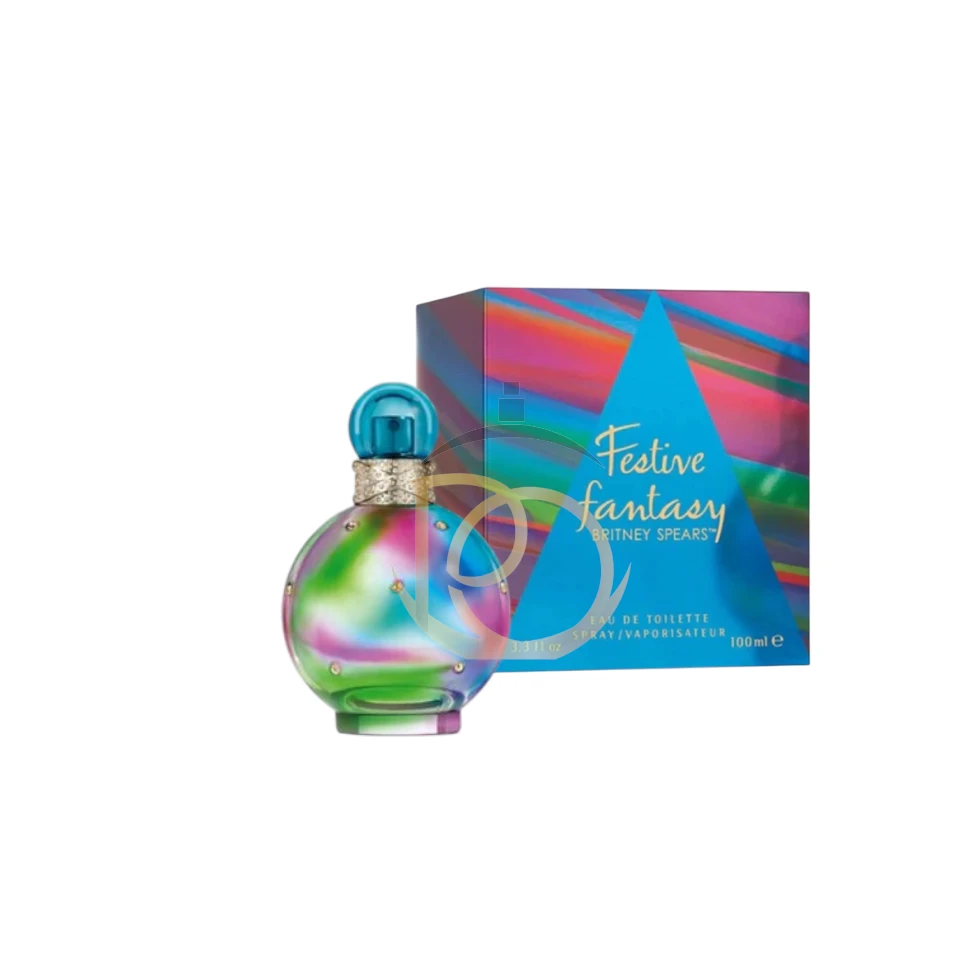 Perfume Festive Fantasy Britney Spears: frutal, floral y vainilla, alegre y festivo.