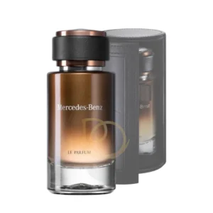 Le Parfum Mercedes Benz: Lujo concentrado. Oud y Cedro para una noche de sofisticación sin límites.