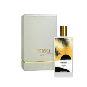 Memo Paris Tamarindo con diseño vibrante y tropical. Afrutado especiado de nicho.