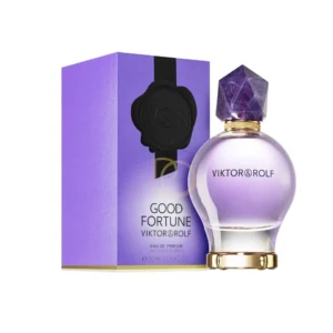 Descubre el Perfume Good Fortune Viktor & Rolf, fragancia ámbar floral con hinojo, jazmín y vainilla que celebra feminidad y empoderamiento.