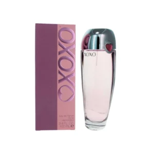 Descubre el Perfume Xoxo, una fragancia versátil y romántica con notas cítricas, florales y vainilla que despiertan pasión y elegancia.