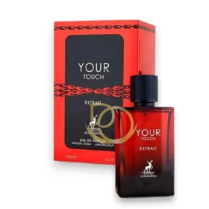 Your Touch Maison Alhambra perfume especiado: Intensidad, vainilla y especias para una noche inolvidable