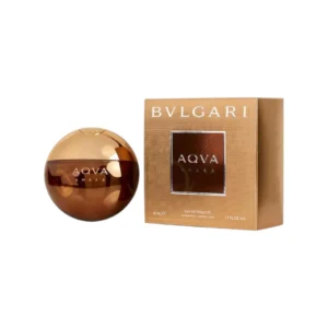 Aqva Amara Bvlgari: notas de base de pachulí. La energía del sol en el agua.