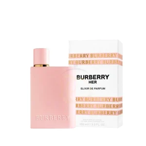 perfume Her Elixir de Parfum Burberry, mostrando la intensidad del Elixir.