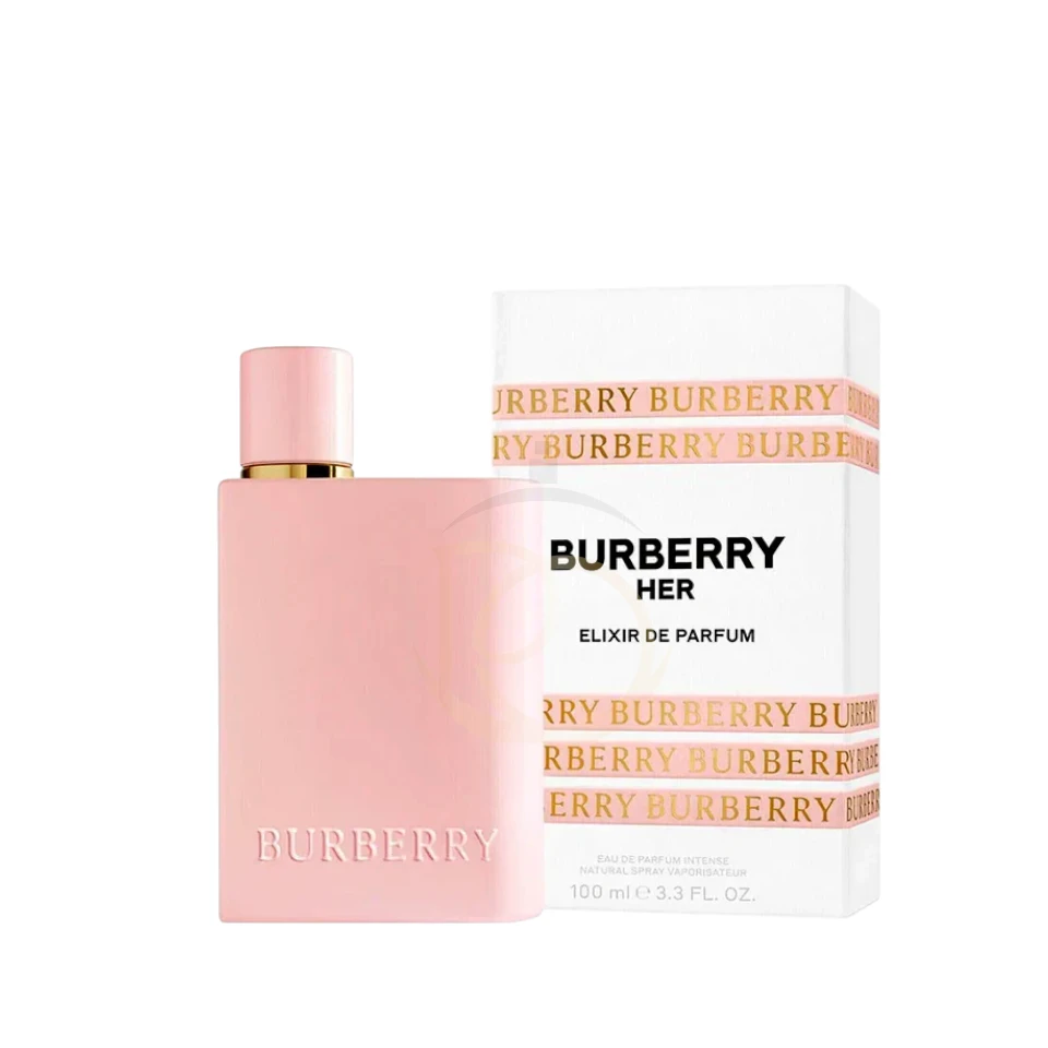 perfume Her Elixir de Parfum Burberry, mostrando la intensidad del Elixir.