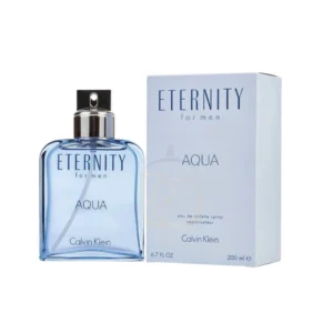 Eternity Aqua For Men: Frescura acuática en tu piel. Notas de Pepino y Sándalo para el día a día