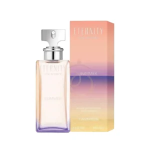 Eternity Summer Calvin Klein: Frescura marina en tu piel. Notas de Peonía y Naranja Sanguina.