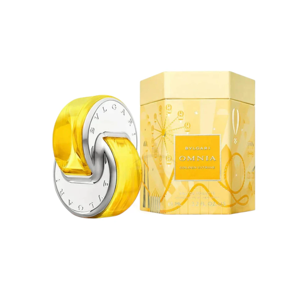 Omnia Golden Citrine Bvlgari: notas de base de benjuí. La esencia de la luz solar.