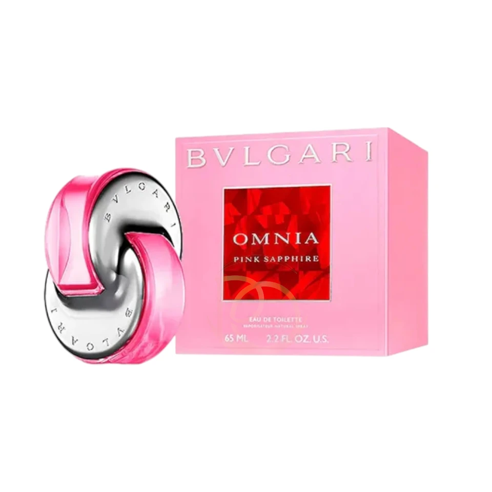 Omnia Pink Sapphire Bvlgari: notas de base de vainilla. La alegría del trópico.