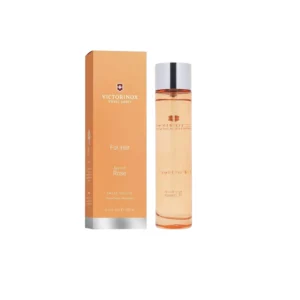 Perfume femenino Swiss Army For Her Apricot Rose, frescura frutal y romanticismo floral con elegancia duradera