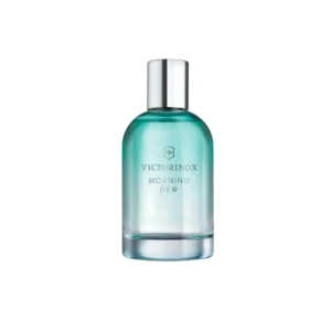 Perfume femenino Victorinox Morning Dew, frescura cítrica y romanticismo floral inspirado en la naturaleza alpina.