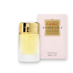 Baiser Volé Cartier Essence, fragancia floral y almizclada con lirio intenso y vainilla cálida.