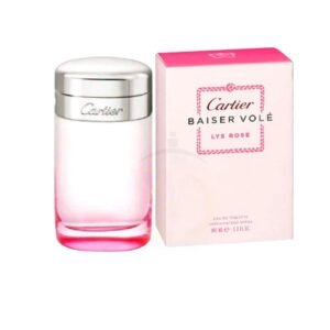 Baiser Volé Lys Rose Cartier, fragancia floral-afrutada con lirio rosa y frutos rojos.