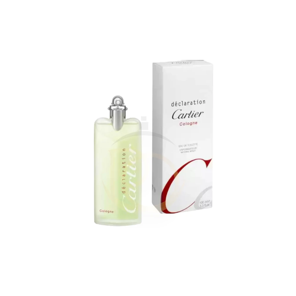 Frescura elegante y masculina: Cartier Declaration Cologne, cítricos y maderas limpias.
