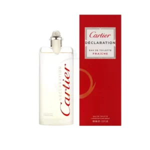 Frescura verde con cítricos, cardamomo y almizcle. Cartier Déclaration Fraîche EDT.