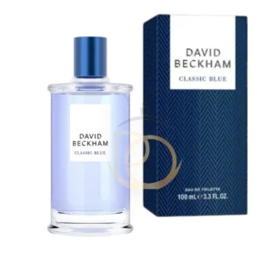 Fragancia fresca y moderna: Classic Blue David Beckham, estilo masculino relajado y versátil.