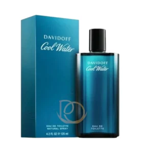 Frescura oceánica masculina: Cool Water Davidoff EDT Hombre, limpio y vibrante.