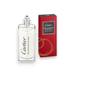 Rosa masculina con pimienta y sándalo. Déclaration d’un Soir Cartier.