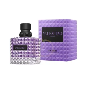 erfume Donna Born In Roma Purple Melancholia: elegancia floral con toque frutal y cálido.