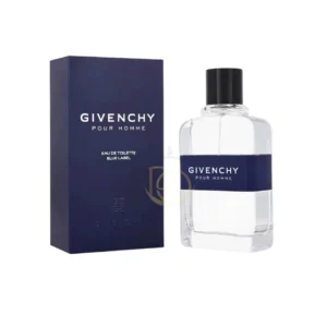 Aroma fresco y masculino de Givenchy Pour Homme Blue Label, moderno y perfecto para el día.