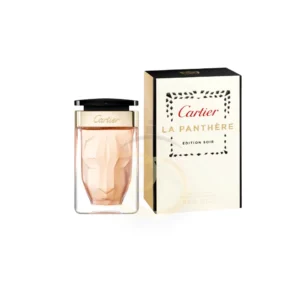 Sensualidad felina nocturna: La Panthere Edition Soir Cartier, gardenia oscura y chipre intenso.