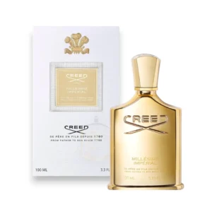 Aroma fresco y dorado. Millesime Imperial Creed: cítricos, notas marinas y fondo elegante.