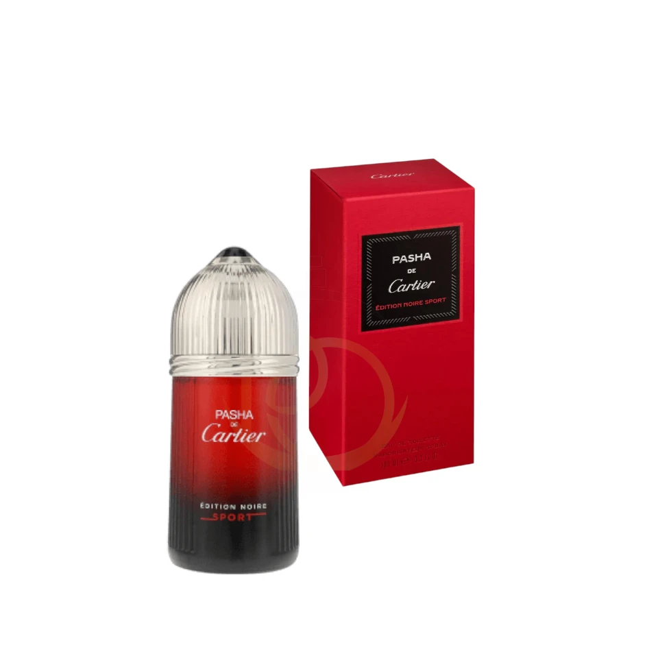 Fragancia fresca y masculina: Pasha Edition Noir Sport, energía moderna con toque amaderado.